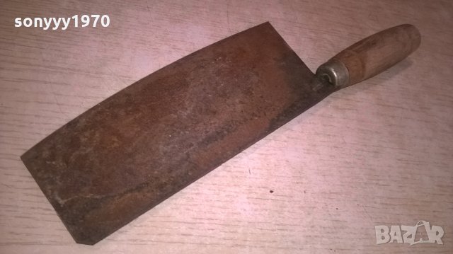 поръчан-стар сатър/нож=27х9см, снимка 2 - Колекции - 26289085