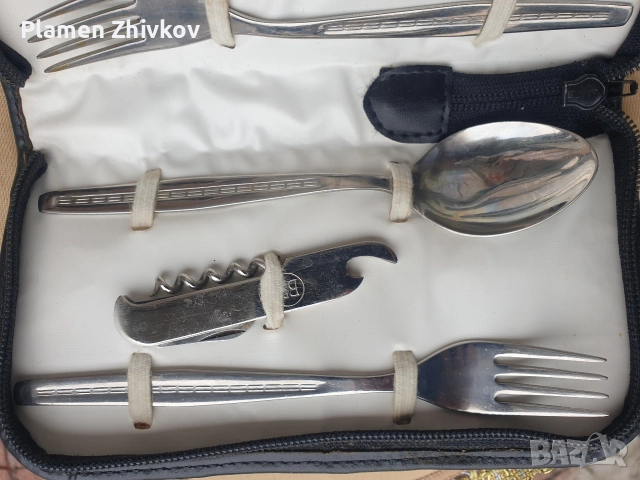 туристически комплект " Велико Търново " Подходящ за лов , риболов и всякакъв излет в природата, снимка 7 - Ножове - 52670138