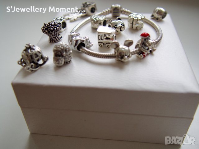 Талисман за гривни Pandora влакче, снимка 4 - Гривни - 29224478