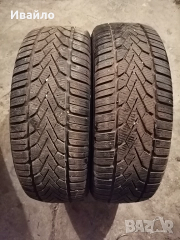 Продавам 2 броя зимни гуми 205.55.16 на 1 сезон дот 2019 Semperito 