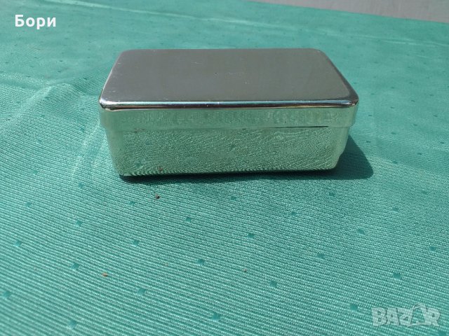 Кутия алпака , неръждавейка БДС, снимка 2 - Други ценни предмети - 33142193