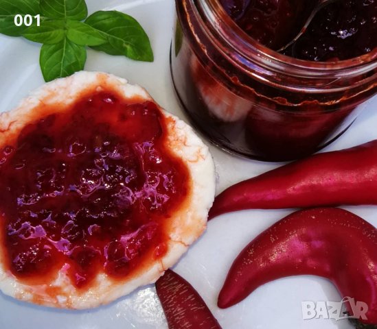 Сладко от люти чушки, снимка 1 - Домашни продукти - 26999231