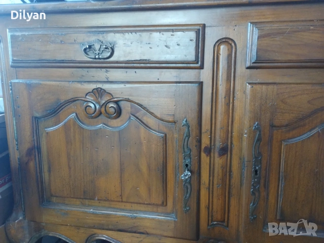 Бюфет старинен., снимка 3 - Бюфети - 53495555