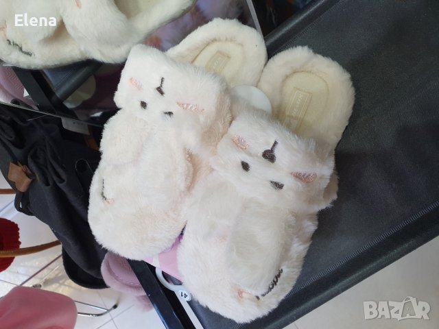 Дамски пантофи, зимни чехли, снимка 6 - Чехли - 42984937