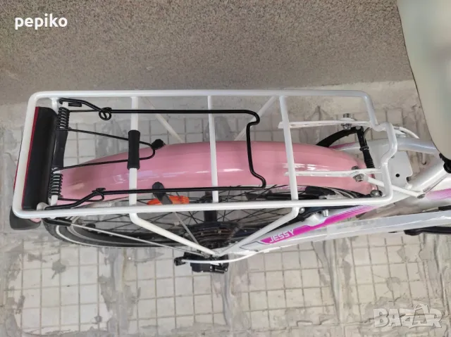 Продавам колела внос от Германия алуминиев юношески велосипед JESSY SHOCKBLAZE 24цола, снимка 15 - Велосипеди - 50391378