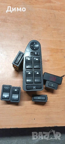 бутони управлени ел стъкла asc авариики бмв е39 bmw e39