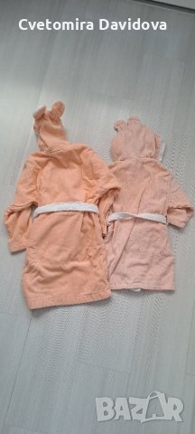 Детска кърпа и два халата за баня , снимка 4 - За банята - 43050659