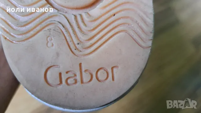 Gabor-made in Slovakia-дамски нови оригинални зимни  кожени обувки 42 номер, снимка 14 - Дамски боти - 48677337