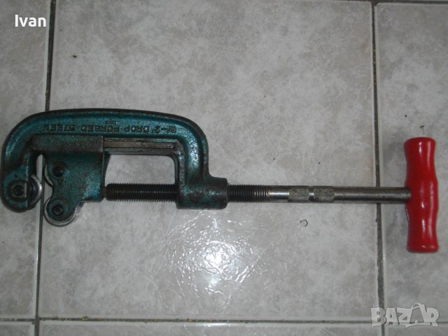 Немски Профи Тръборез-Реже Метални Тръби-Резец ф30мм-Захват 1/8-2 Цола-2,2 кг-ORIGINAL EXPRESS 150/2, снимка 2 - Други инструменти - 40184479