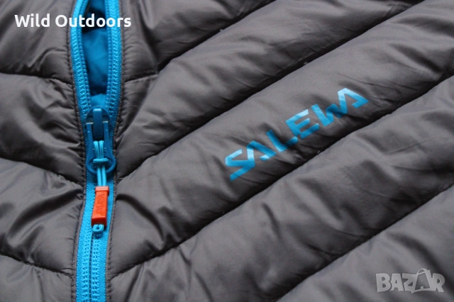 SALEWA - мъжки пухен елек, размер 52 (L-XL), снимка 3 - Спортни дрехи, екипи - 53179825