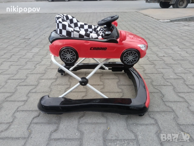 CANGAROO Проходилка CABRIO червен, снимка 8 - Проходилки - 53569070