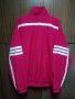 Adidas Vintage оригинално мъжко червено яке ретро винтидж размер 42/44 - L, снимка 2