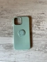 Кейс / калъф за айфон 13 про тюркоазен силикон с халка за пръста за удобство при използване 🩵🩵🩵, снимка 5