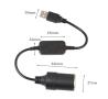 USB порт с преобразувател към 12V, снимка 2