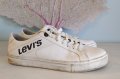 LEVI’S кожени бели кецове/маратонки №40, снимка 5
