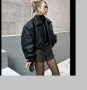 Bershka кожено ново яке/бомбър, снимка 1
