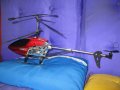 Радио управляем 50см хеликоптер с жироскоп и LED светлини, вертолет, дрон, снимка 2