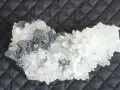 №188, Кварц, Кварцова друза с галенит, Кристали, Минерали, Родопи, Bgminerals,, снимка 8