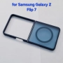 Samsung Galaxy Z Flip 7 калъф MagSafe матов син, снимка 1