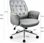Кожен офис стол тип кресло UMI DE-UM 185, снимка 2