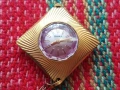 Часовник с позлата колие Чайка, снимка 1