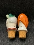 Vintage Hand-Painted German Porcelain Bottle Pourer Stoppers, снимка 5