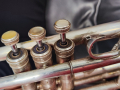 Hirsbrunner Sumiswald B-trompete - Б Тромпет с твърд куфар /Switzerland/, снимка 6