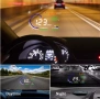 Многофункционален Headup Display (HUD), OBD2, модел А8 (хедъп дисплей), снимка 2