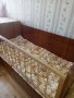 Детско дървено креватче, снимка 1 - Бебешки легла и матраци - 32838099