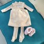 Бебешка рокля с боди и ботушки нови !, снимка 1 - Комплекти за бебе - 43090155