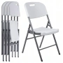 Комплект 4 броя сгъваеми кетъринг столове за градина и събития - удобни и издръжливи, снимка 4