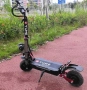 БАРТЕР 85 КМ/Ч  ПРОБЕГ 100КМ ОГРОМНА 6000W Електрическа тротинетка Duotts D88, снимка 10