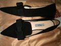 Дамски елегантни оригинални  обувки Prada Women's Black Loafer 100 % кожа , снимка 11
