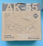 AK55 HiFi стерео мини усилвател 50W + 50W Bluetooth 5.3 – Черен, снимка 5