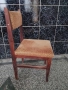 Дървени столове с тапицерия, снимка 2