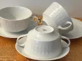 4 купички с 4 подложни порцелан Mitterteich, снимка 4