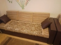 Продавам диван и  фотьойл , масивно дърво-250лв. и 100лв, снимка 3