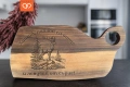 Персонализирана дъска от орех, снимка 3