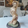Стара статуетка Арт Деко, снимка 9