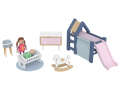 НОВИ! Мебели за къща за кукли Детска стая 15 части, снимка 1 - Образователни игри - 44845671