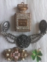 Мъниста хематит, фиби, брошки, гривни, снимка 8