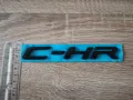 черен надпис емблема Toyota C-HR, снимка 3