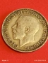 Сребърна монета 3 пенса 1922г. Англия крал Джордж пети за КОЛЕКЦИЯ 53041, снимка 7