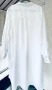Бяла ленена рокля-риза H&M, снимка 12