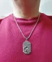 Зодия ОВЕН - Гердан в стил Dog Tag, снимка 2