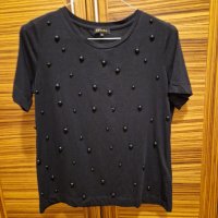 Тениска Escada черна, снимка 1 - Тениски - 44017502