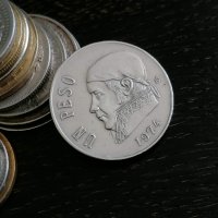 Монета - Мексико - 1 песо | 1974г., снимка 2 - Нумизматика и бонистика - 28639140