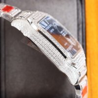 Мъжки часовник Cartier Santos De Cartier с автоматичен швейцарски механизъм, снимка 5 - Мъжки - 43515668