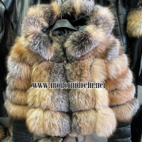 Дамско зимно палто от лисица код 80, снимка 1 - Палта, манта - 36383319