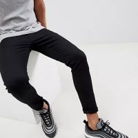 River Island Мъжки черни дънки Spray On Skinny Stretch in Ollie W28/L32, снимка 1 - Дънки - 33091339